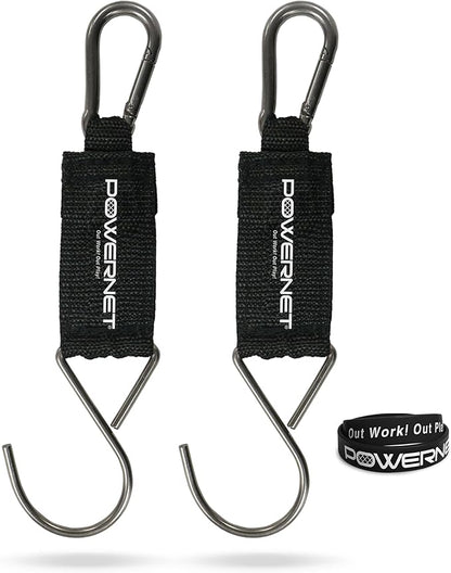 PowerNet Dugout Organizers, Softball & Baseball Bat Fence Rack, Multi-Clip Gear Hanger, Two Fence Hooks or Dugout Bundle, Baseball Coaching Accessories, Baseball Equipment Dugout Organizer with Hooks