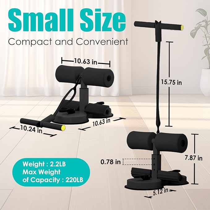 Sit Up Bar Foot Holder Equipment,3 Level 2 Strong