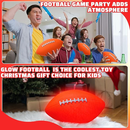 Lenwen 6 Pcs Light Up Balls Set Include 6 Football 5 Soccer