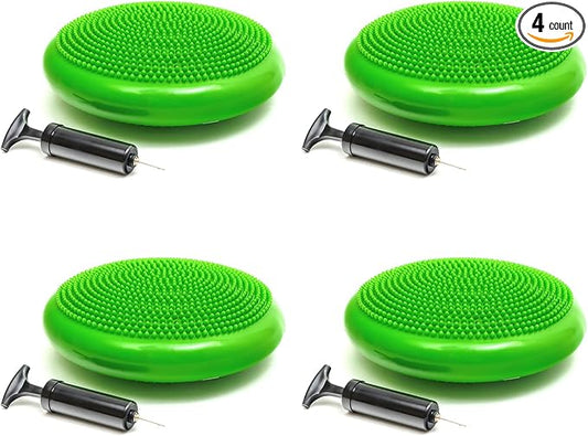 Trademark Innovations PVC Fitness and Balance Discs