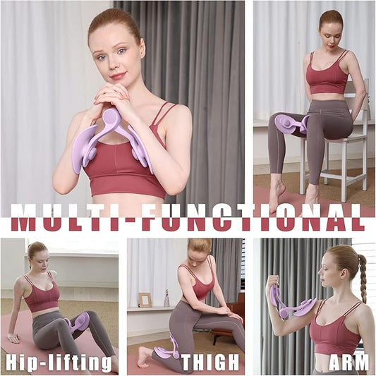 Thigh Master Thigh Exerciser，Thigh Toner，Inner Thigh Exercise Equipment，Kegel 26 Pounds