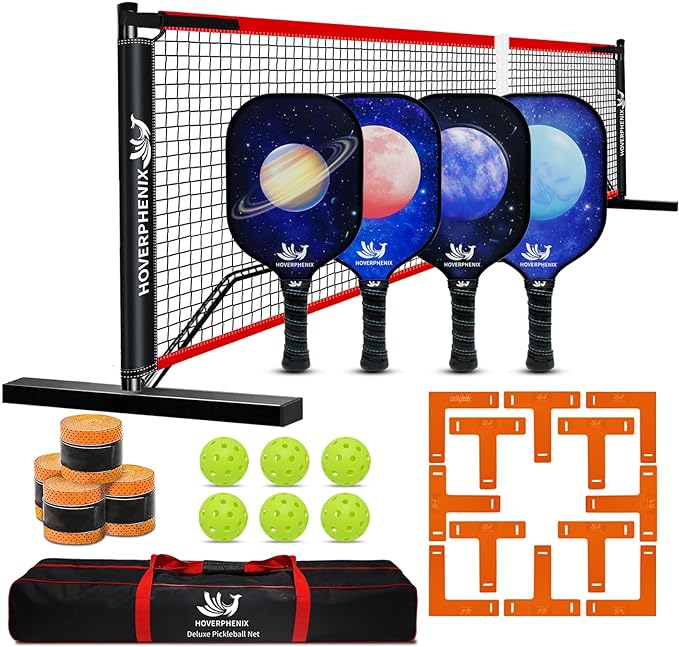 Pickleball Net for Driveway 22 FT 4, Outdoor