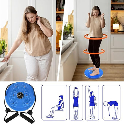 Waist Whisper Disc Ab Twister Board for Exercise
