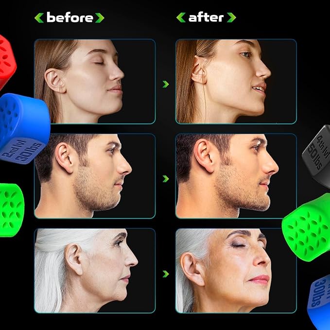 Jawline Exerciser for Men & Women - Powerful
