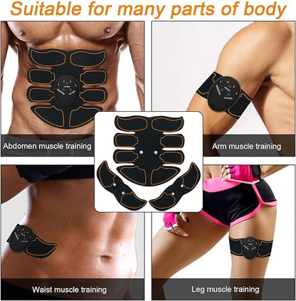 Abs Stimulator, Abdominal Toning Workout for Abdomen/Arm/Leg,Workout Equipment Women,10 pcs