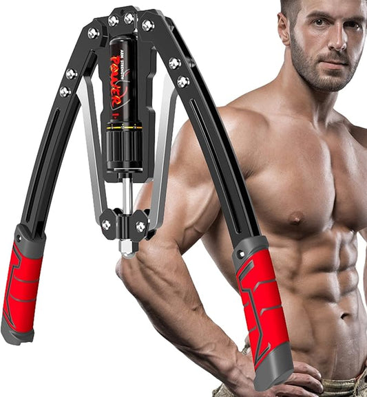 Arm Blaster Forearm Workout Equipment - ZHMNEG New 10 Gears 22-440lbs,Thickened Carbon