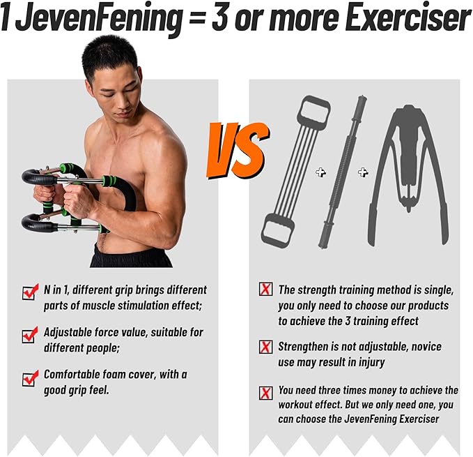 U-Shape Twister Arm Exerciser. Adjustable Chest Expander. Biceps