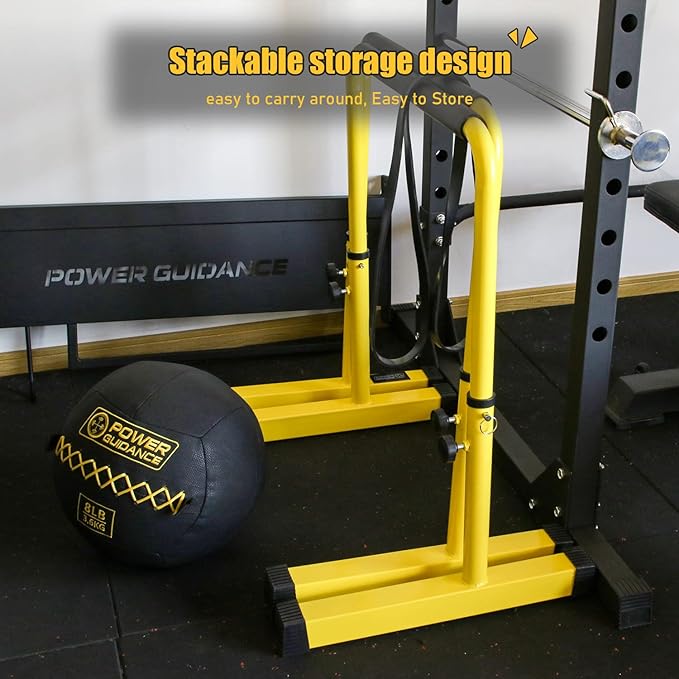 POWER GUIDANCE Dip Bar 30Inches - 38.6Inched, 3 3 Colors