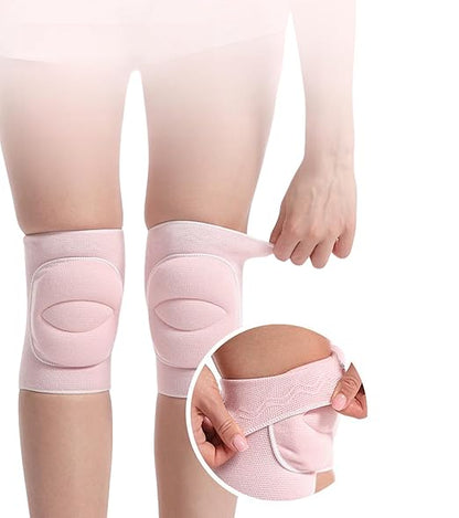 Kids Adults Protective Knee Pads, Thickened Padded Sponge Knee Brace Knee Support for Football Volleyball Dance Skating Basketball Sports