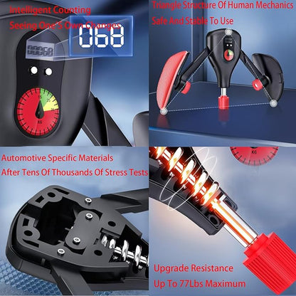 Thigh Master Adjustable Resistance 0-77 lbs