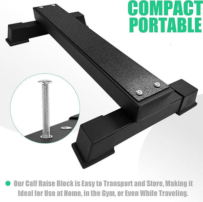 Steel Calf Raise Bar