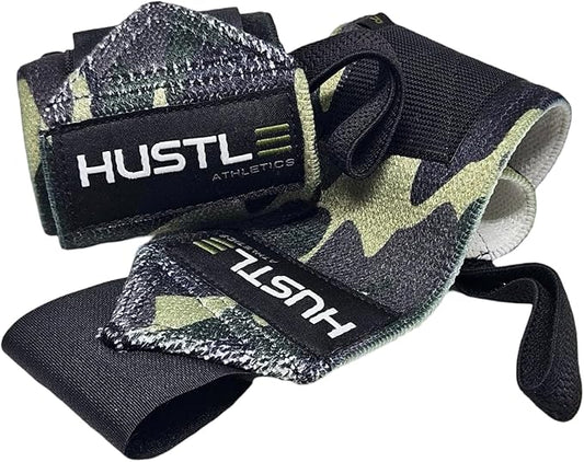 Wrist Wraps for Weightlifting (USPA Approved) - 18" or 12" Premium Quality Weight Lifting Wrist Straps - Best Gym Wrist Wraps with Thumb Loop for Powerlifting & Weight Training for Men & Women