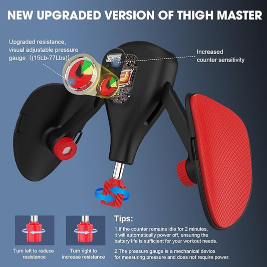 Thigh Master, Thigh Exercise Equipment 0-77 lbs