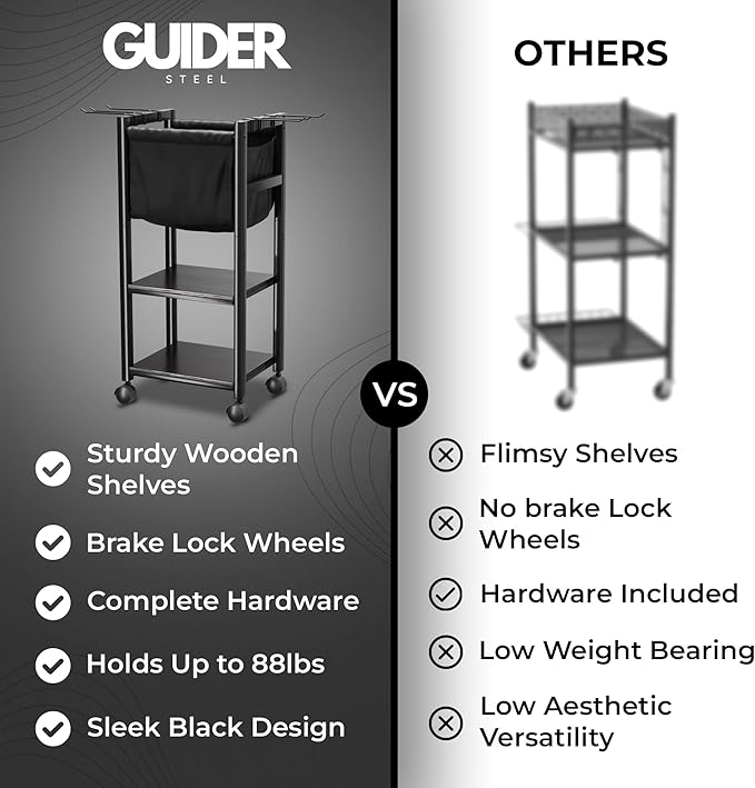 Multifunctional Home Gym Storage Rack - Metal Exercise Equipment Storage w/Wooden Shelf, Hooks & Black Yoga Mat Home Gym Organizer Basket - 88LBS Max Cap Weight Rack for Dumbbells & More