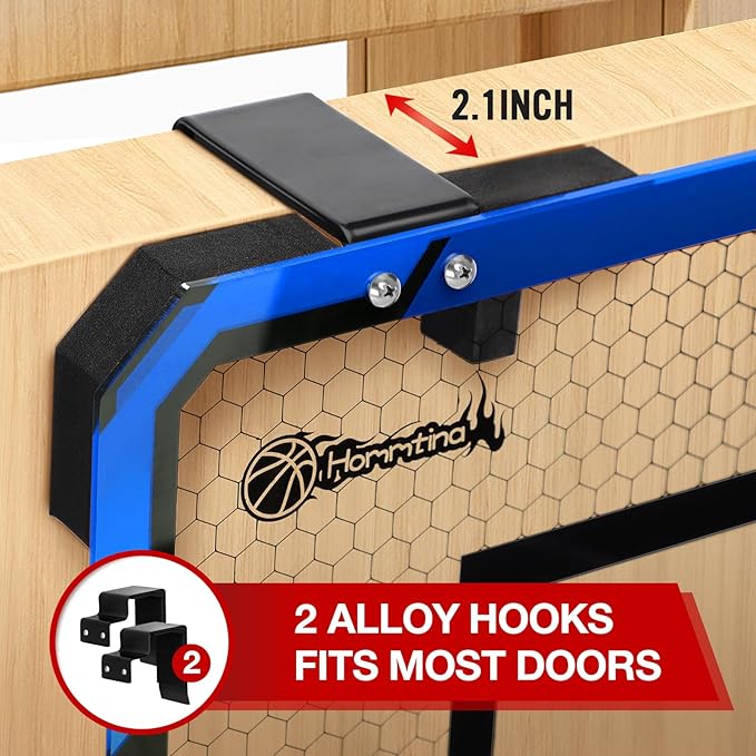 Hommtina Basketball Hoop Indoor Mini Basketball Hoop 3 Balls,