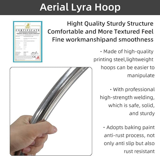 PRIOR FITNESS Aerial Hoop Set