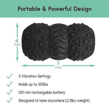 Vibit - Vibrating Massager for Plantar Fasciitis 3 Vibration