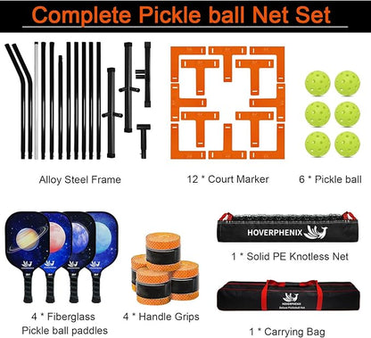 Pickleball Net for Driveway 22 FT 4, Outdoor