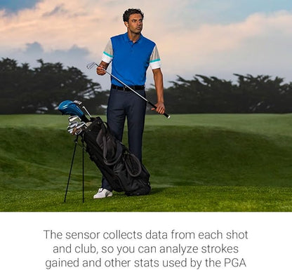 Garmin Approach S70 Golf Smartwatch | AMOLED Display | Shot Execution/Putt Alignment | Golfing System with Approach CT10 Starter Kit, Club Tracking System (3 Sensors) and Signature Stand Power Bundle