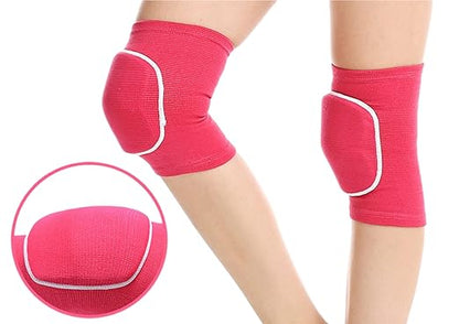 Men Women Protective Knee Pads, Anti-Slip Padded Sponge Knee Brace Knee Support for Football Volleyball Dance Skating Basketball Sports