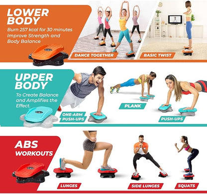 Yes4All Ab Twister Board 15 inch 2pcs in