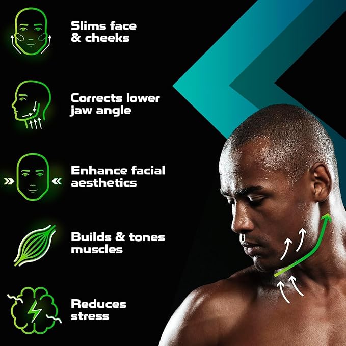 Jawline Exerciser for Men & Women - Powerful