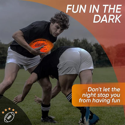 Waverunner Glow in The Dark Football - LED 8-15+ | 6 - 8,9,10,11,12
