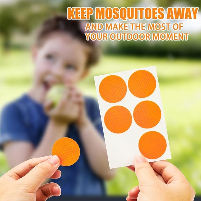 Scentpellent 48 Pack Waterproof Mosquito Bracelets with 60 Patches