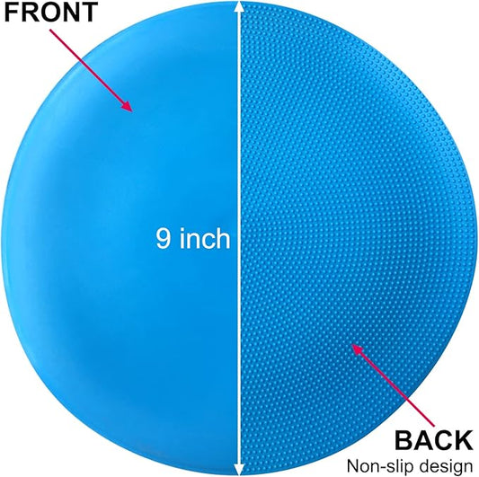 Spot Markers,9 Inch Anti-Slip Agility Spots Markers,10 Pcs