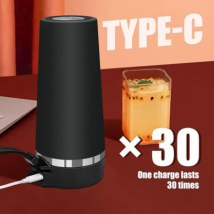 Wamife Portable Blender 16oz personal blender-Portable Blender for Shakes and Smoothies,USB-C Rechargeable,Durable Stainless Steel Blades for Powerful Blending Performance,for office gym - WISDOM