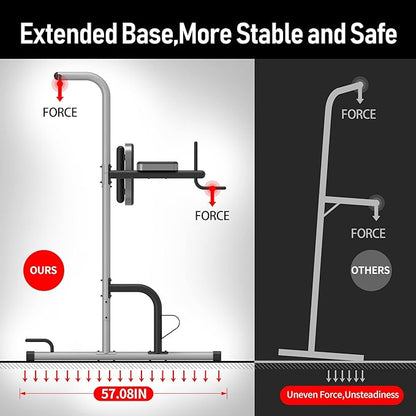 leikefitness Multifunction Power Tower Exercise Equipment