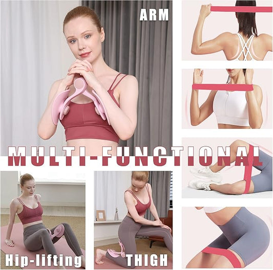 Thigh Master Thigh Exerciser，Thigh Toner，Inner Thigh Exercise Equipment，Kegel 26 Pounds
