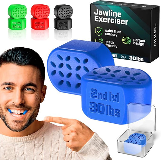 Jawline Exerciser for Men & Women - Powerful