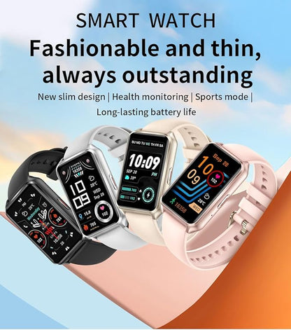 1.57" Light Weight Sleek Fitness Tracker Call/Answer Smart Watch 24H Heart Rate Sleep Blood Oxygen Monitor,IP68 Waterproof Smartwatch Step Calorie Counter Pedometer Health Activity Trackers