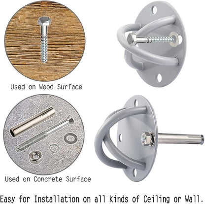 Wall Ceiling Mount Bracket for Gym & Home