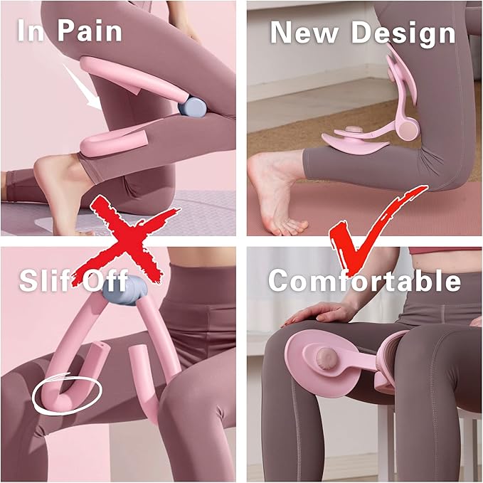 Thigh Master Thigh Exerciser，Thigh Toner，Inner Thigh Exercise Equipment，Kegel 26 Pounds