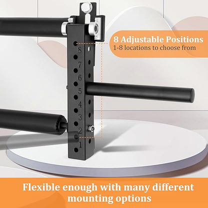 18mm Power Rack Mounted Leg Extension and Curl