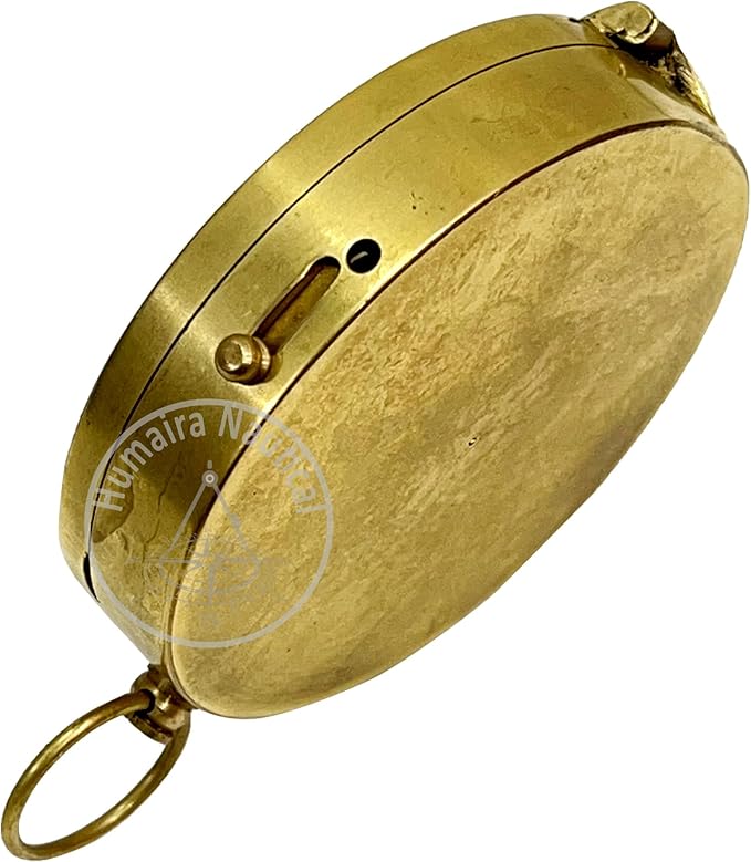Antique Nautical Vintage Directional Magnetic Compass with Famous