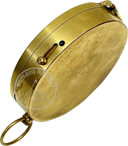Antique Nautical Vintage Directional Magnetic Compass with Famous