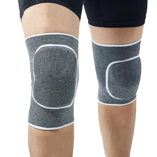 Kids Adults Protective Knee Pads, Anti-Slip Padded Sponge Knee Brace Knee Support for Football Volleyball Dance Skating Basketball Sports