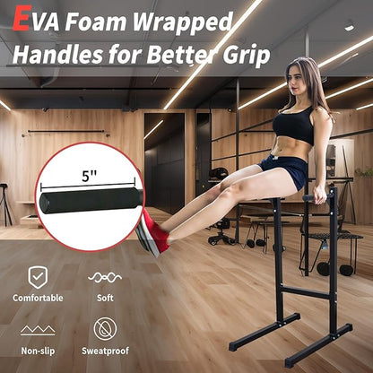 Adjustable Height Dip Bar Station