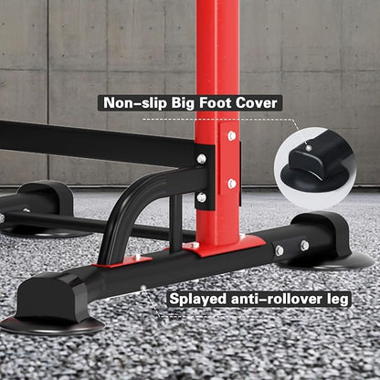 DlandHome Power Tower Dip Station Pull Up Bar