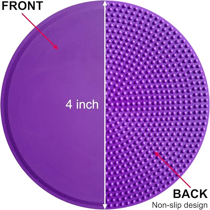 Spot Markers,9 Inch Anti-Slip Agility Spots Markers,10 Pcs