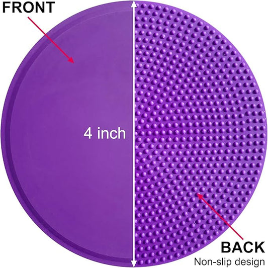 Spot Markers,9 Inch Anti-Slip Agility Spots Markers,10 Pcs