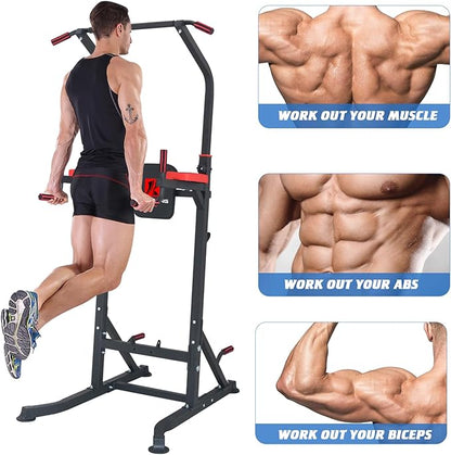 Pull Up Bar Power Tower Dip Bar Station
