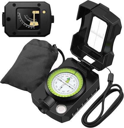 Proster IP54 Hiking Compass with Sighting Clinometer Professional