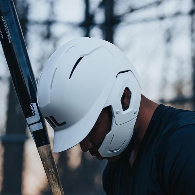 TUCCI Potenza Batting Helmet with Jaw Flap