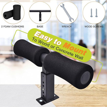 Wall Mounted Nordic Hamstring Curl - Lat Pulldown