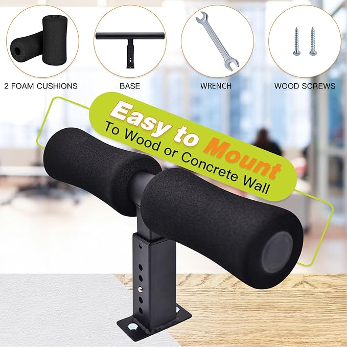 Wall Mounted Nordic Hamstring Curl - Lat Pulldown