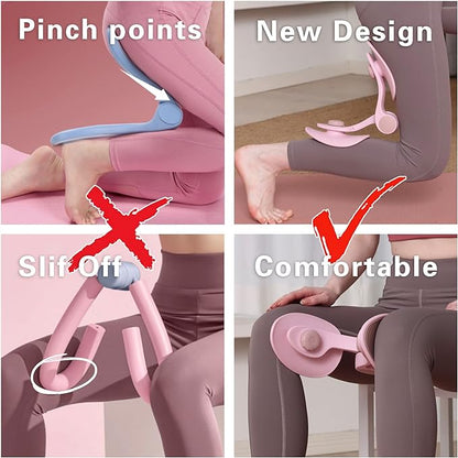 Thigh Master Thigh Exerciser，Thigh Toner，Inner Thigh Exercise Equipment，Kegel 26 Pounds